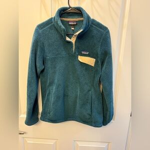 Patagonia Turquoise Fleece Pullover